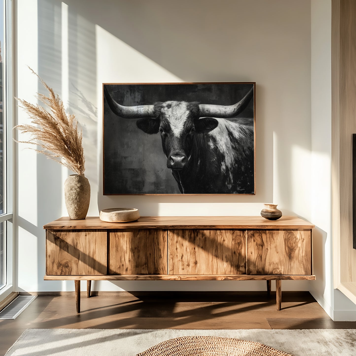 Longhorn Tales At Twilight Hour