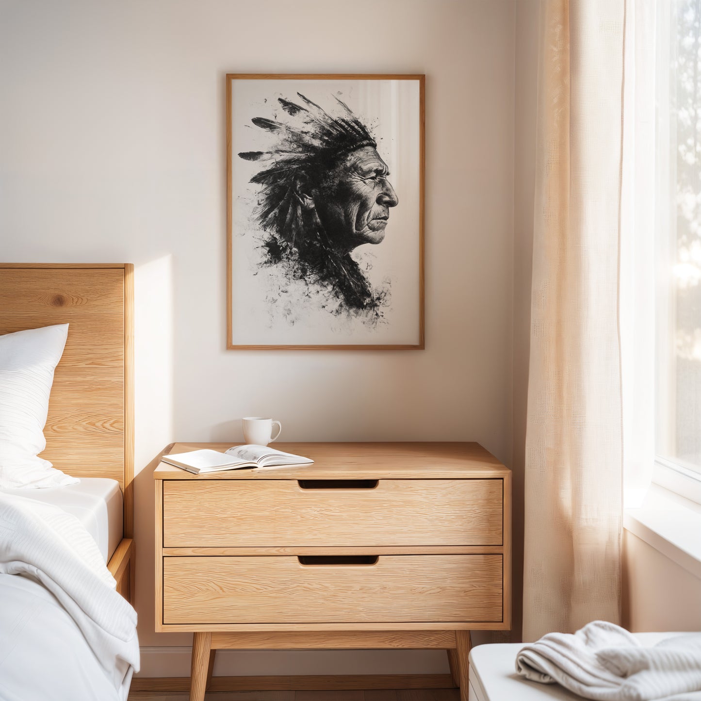 Spirit of the Plains in Ink