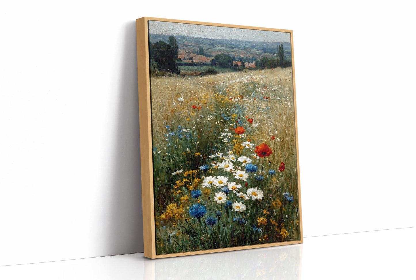 Midsummer at the Edge of the Wheat
