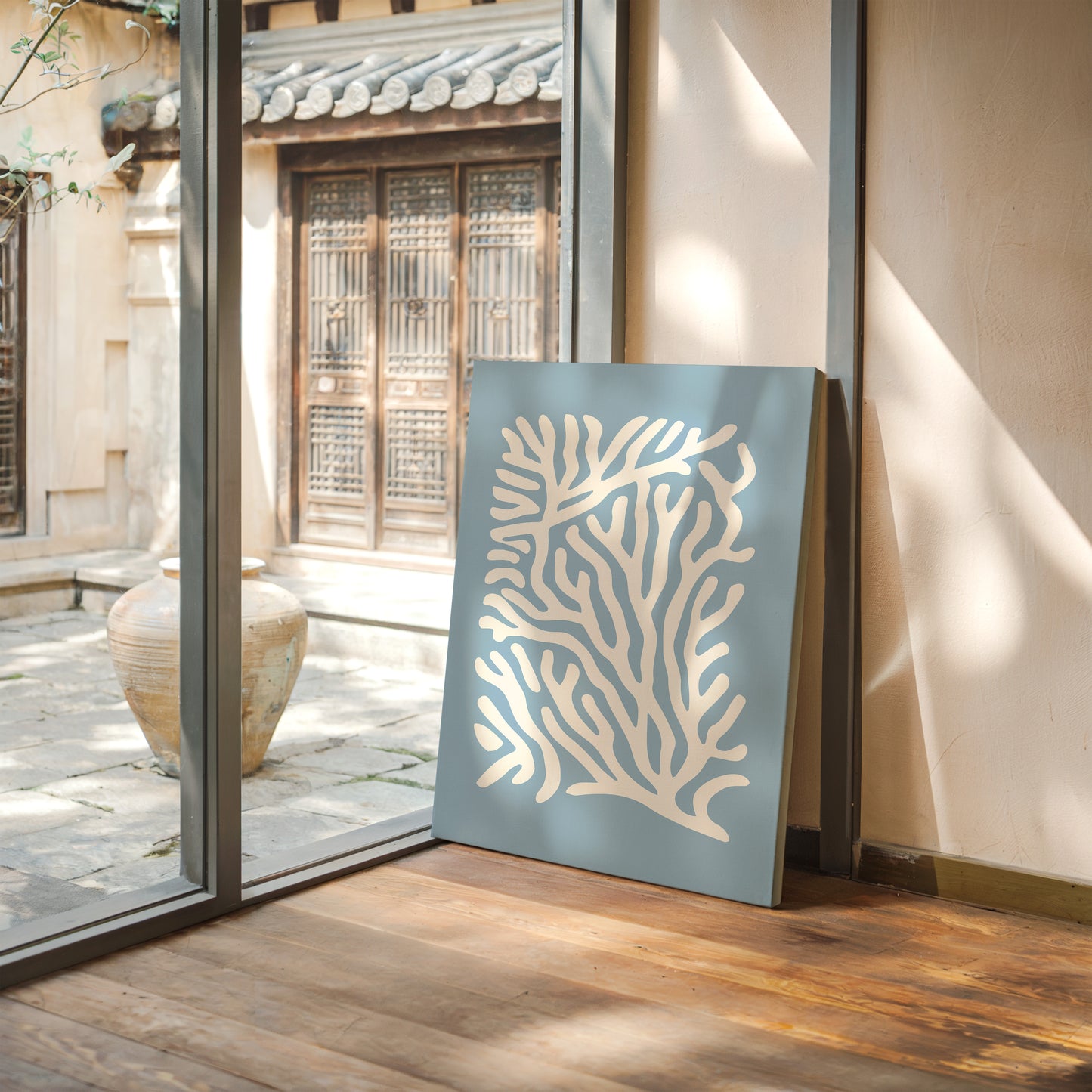 Ocean Branches Paint The Morning Blue