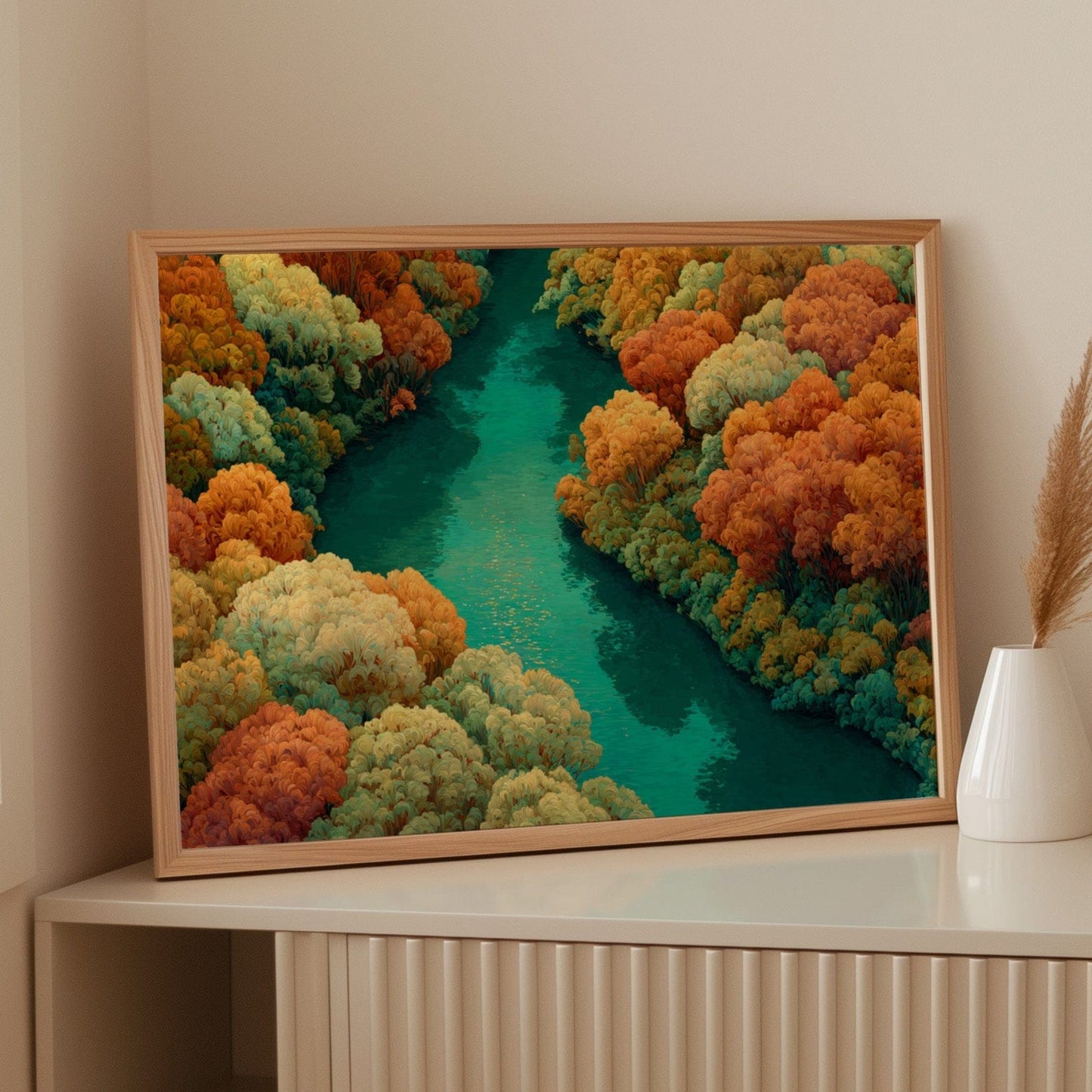 Autumn Rivers Paint The Morning