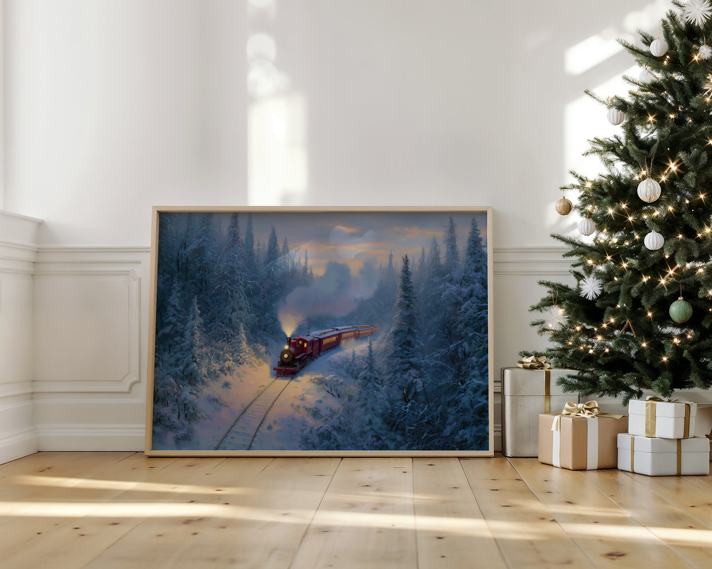 Winter Steam Carries Northern Wishes