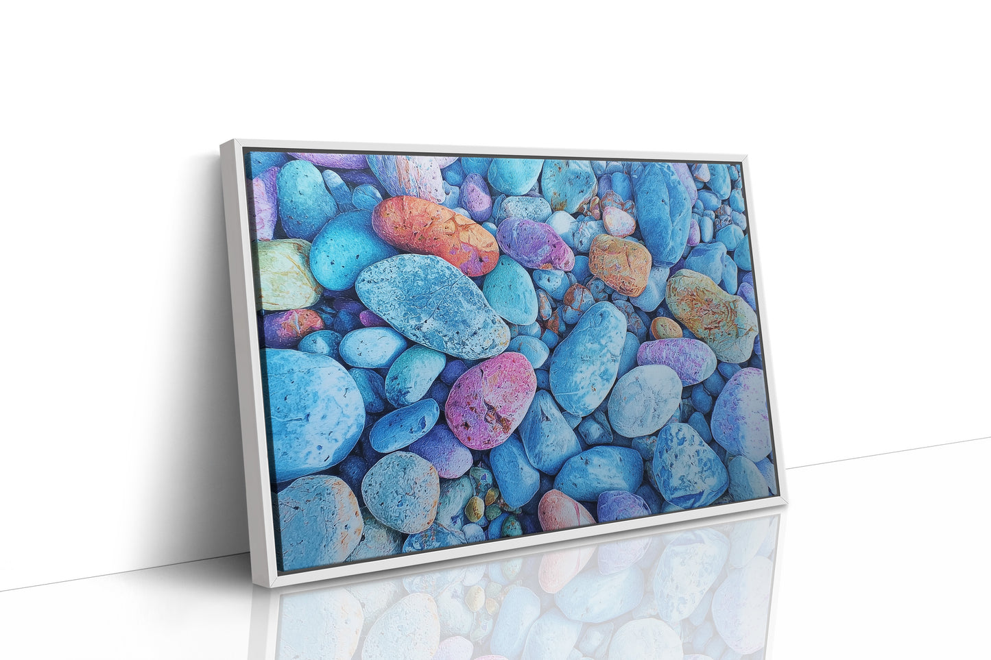 River Stones Paint Summer's Memory