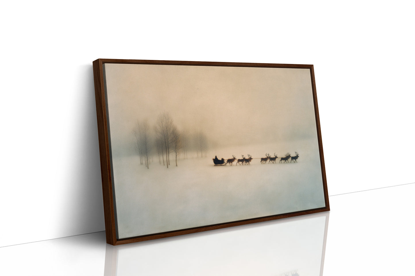 Northern Journey Through Winter Mist