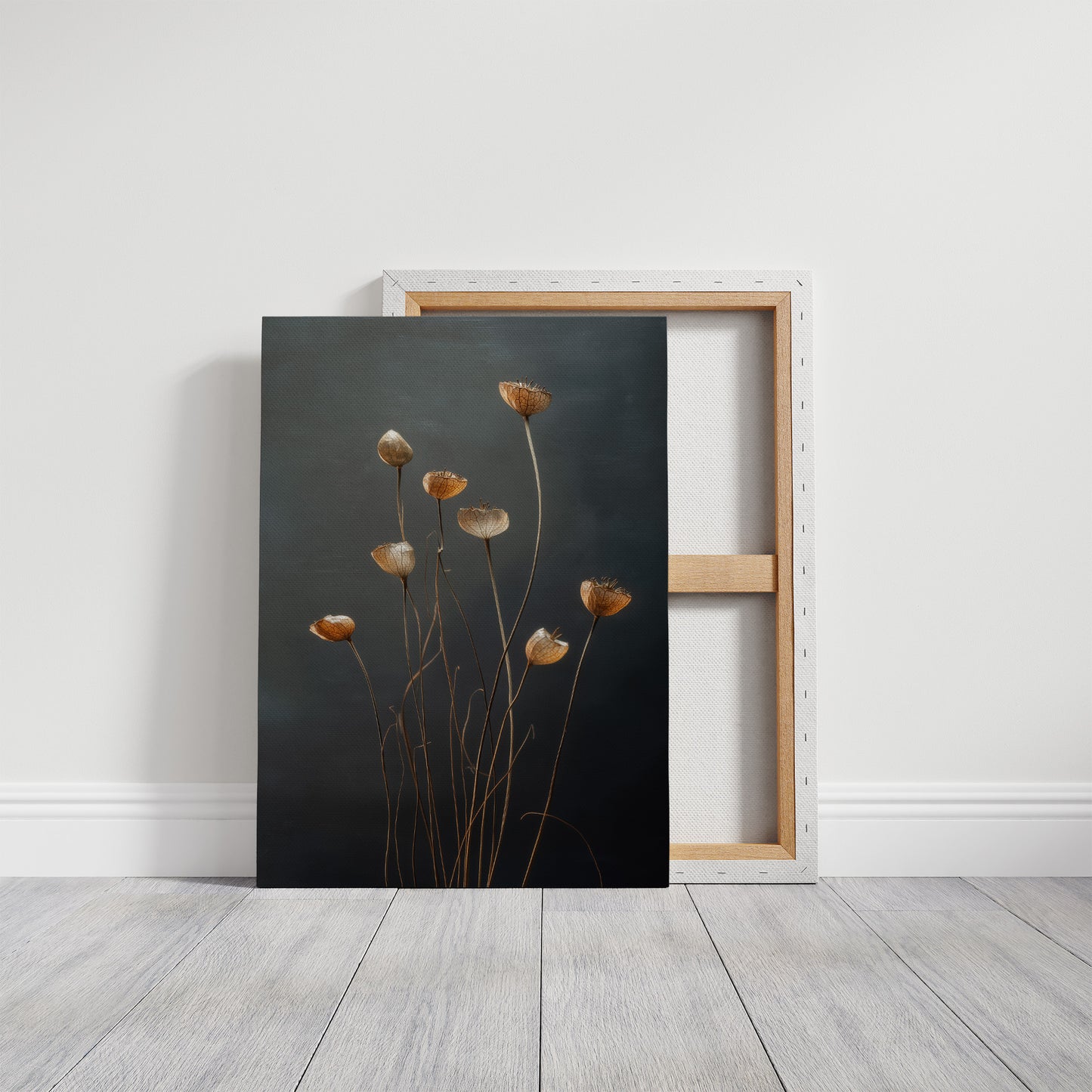Dried Poppies Above Evening Spirits