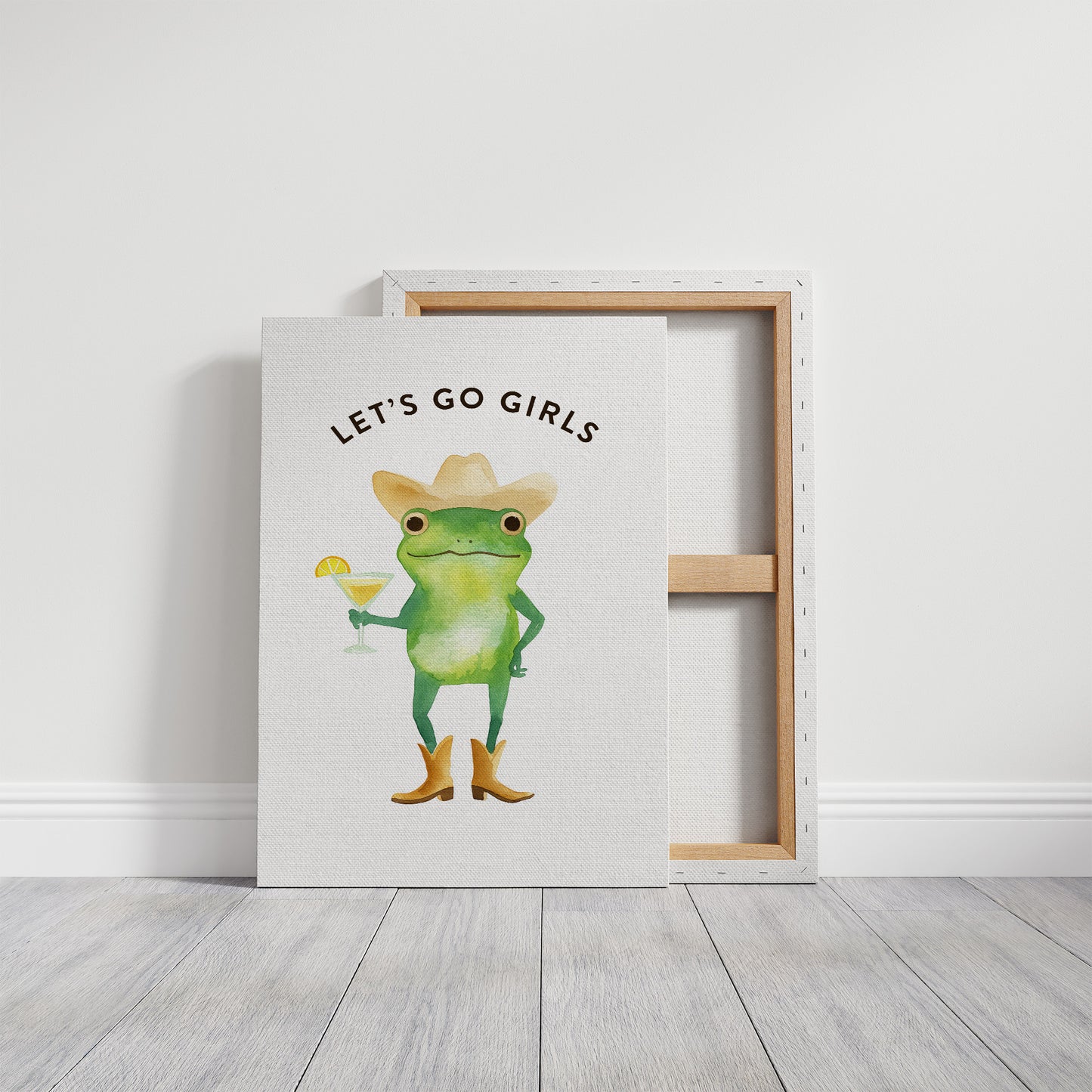 Lets Go Girls Cowgirl Frog