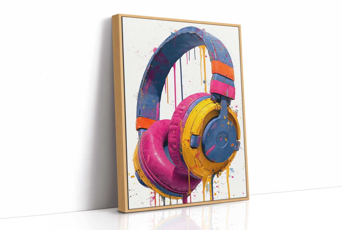 Headphones Dripping in Color