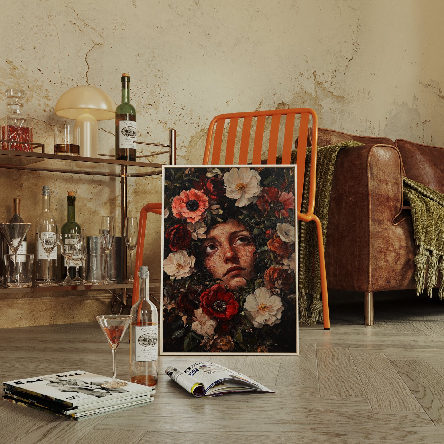 Fading Bloom Portrait