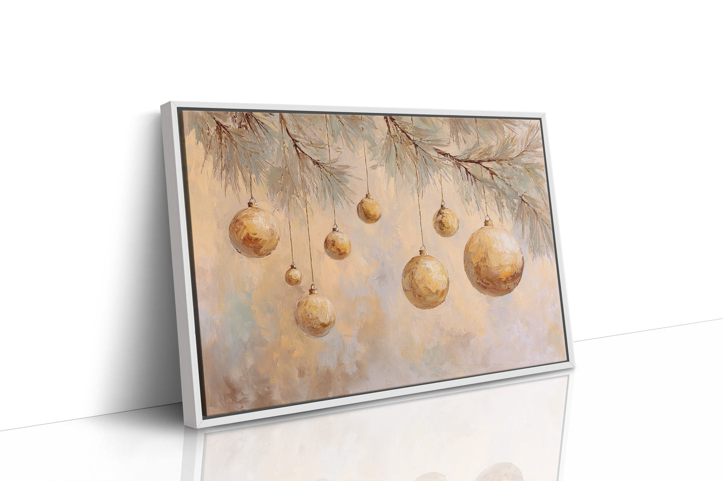 Glistening Orbs of Winter's Embrace