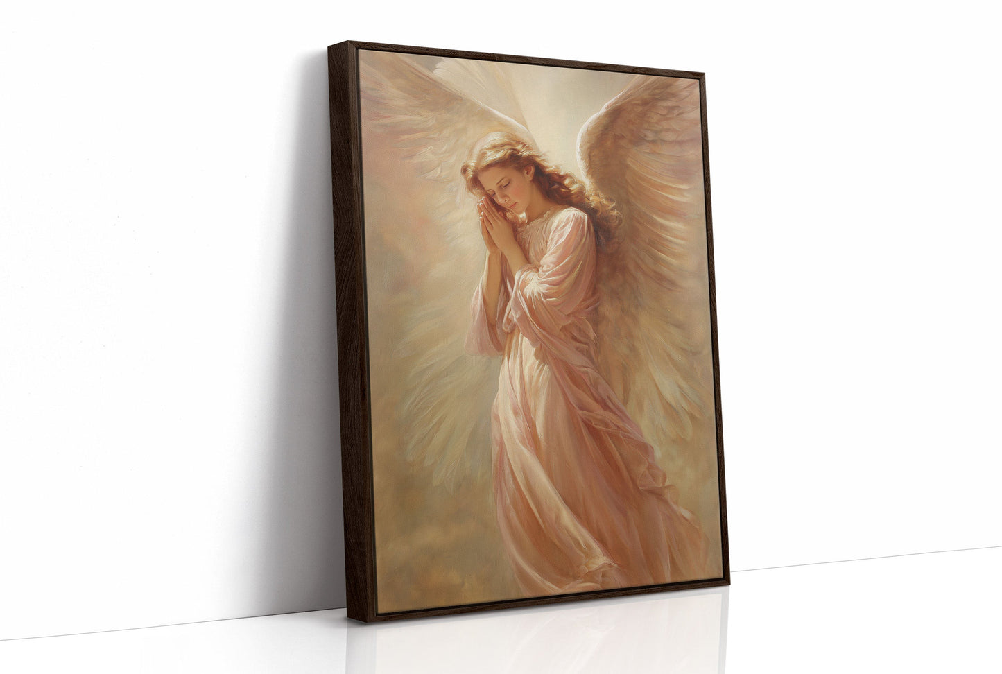 Peaceful Wings In Golden Morning