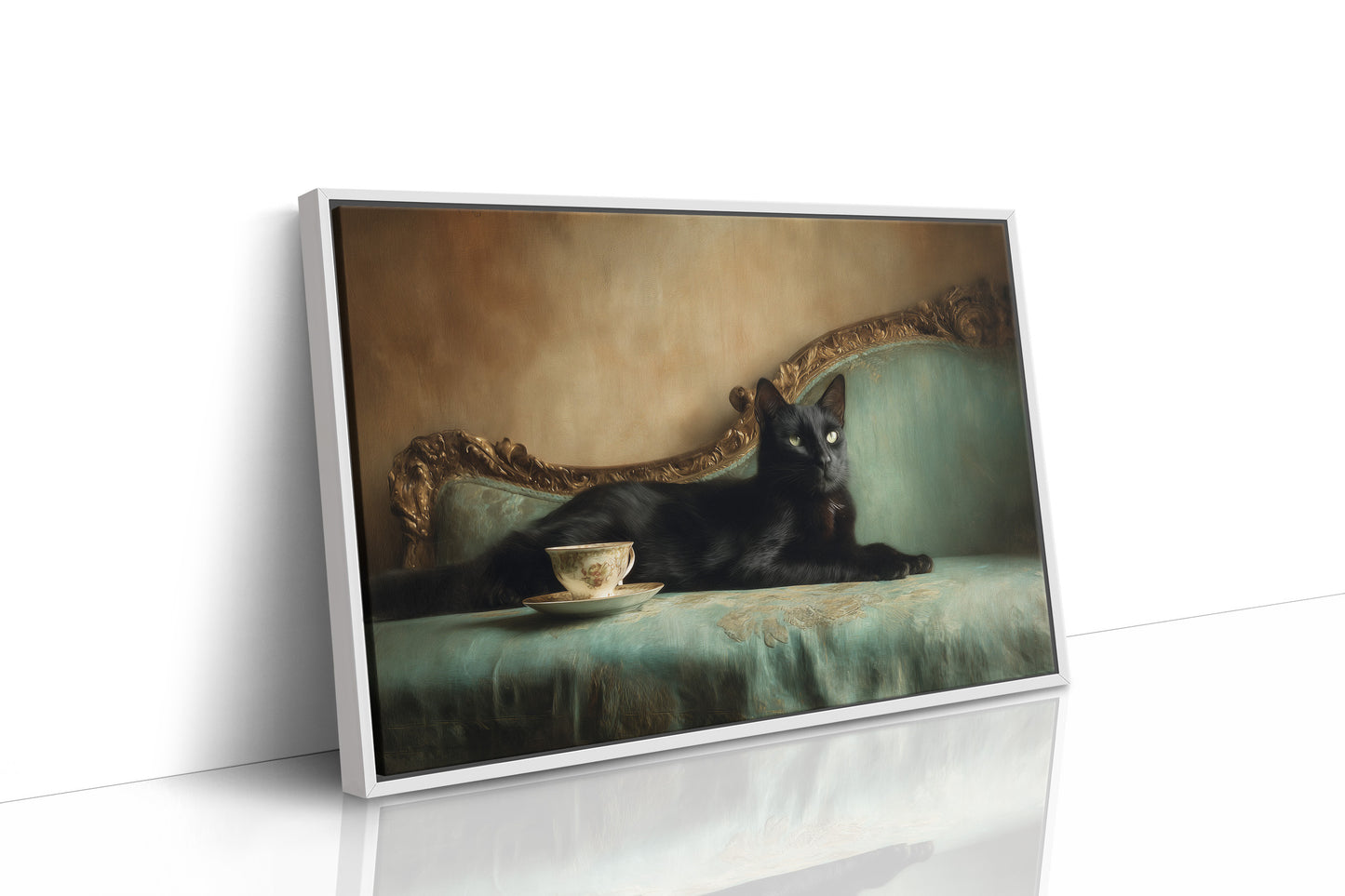 Afternoon Tea on Gilded Velvet