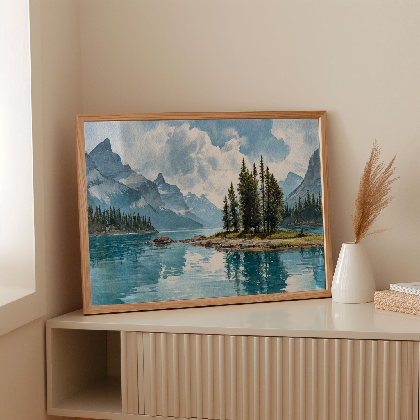 Alpine Waters Mirror Mountain Dreams