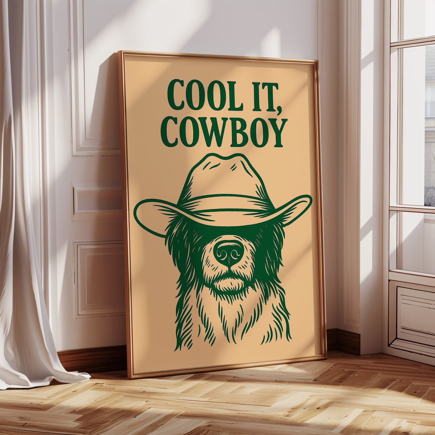 Cool It, Cowboy – Western Sass Meets Doggone Charm