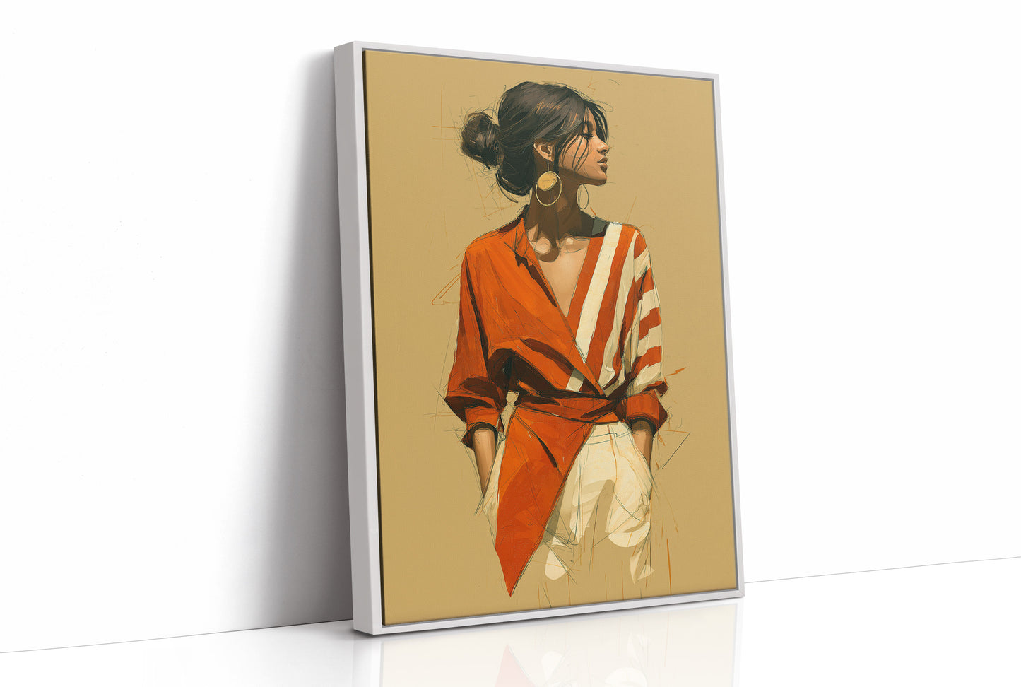 Poise in Terracotta