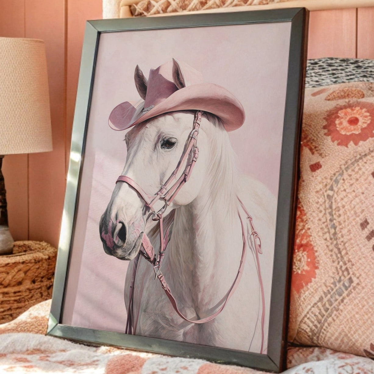 Blush Bridle Meets Western Grace