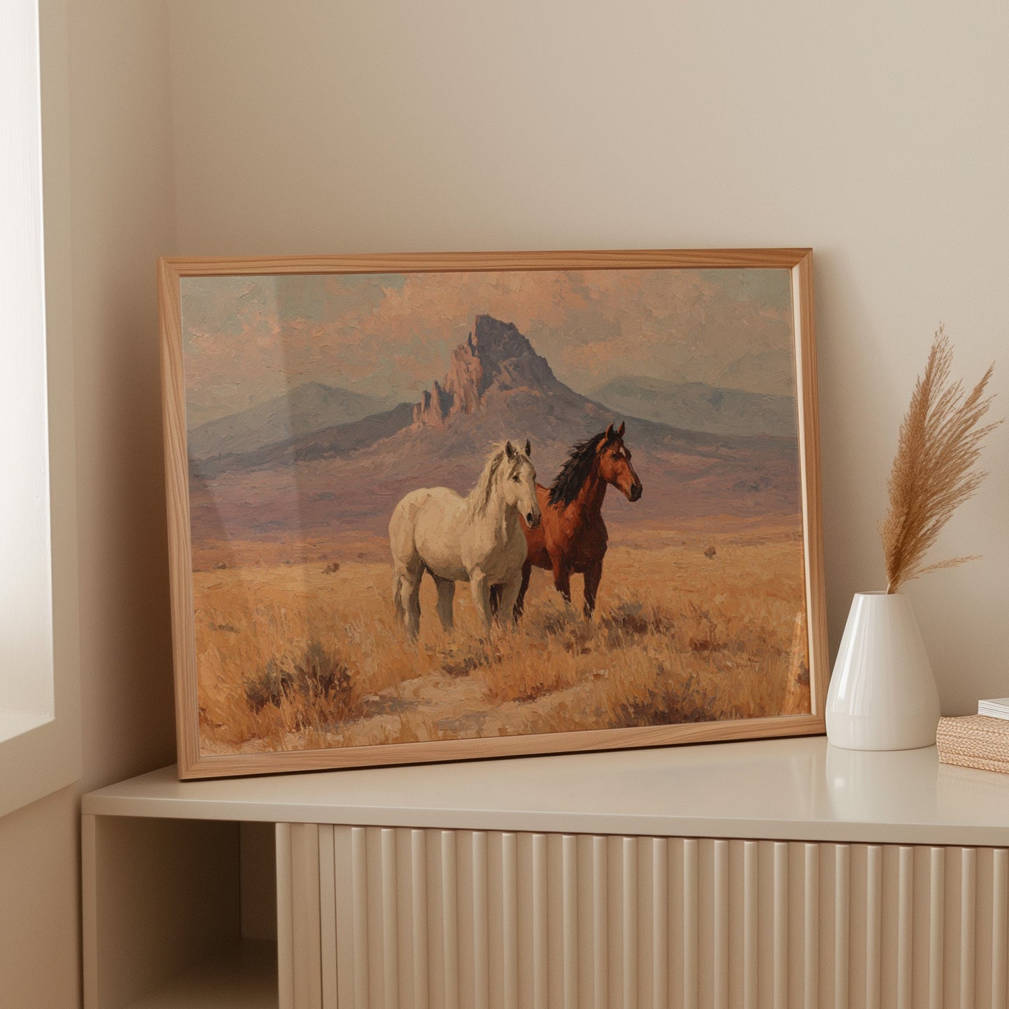 Wild Hearts Beneath Desert Peaks