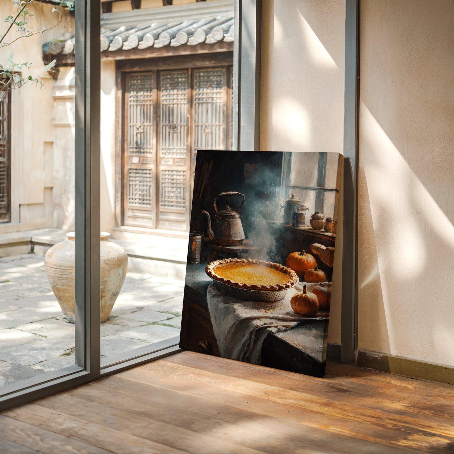 Harvest Kitchen's Golden November Light