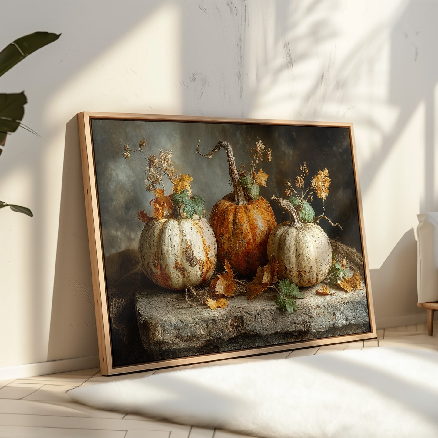 Harvested Moments on Weathered Stone