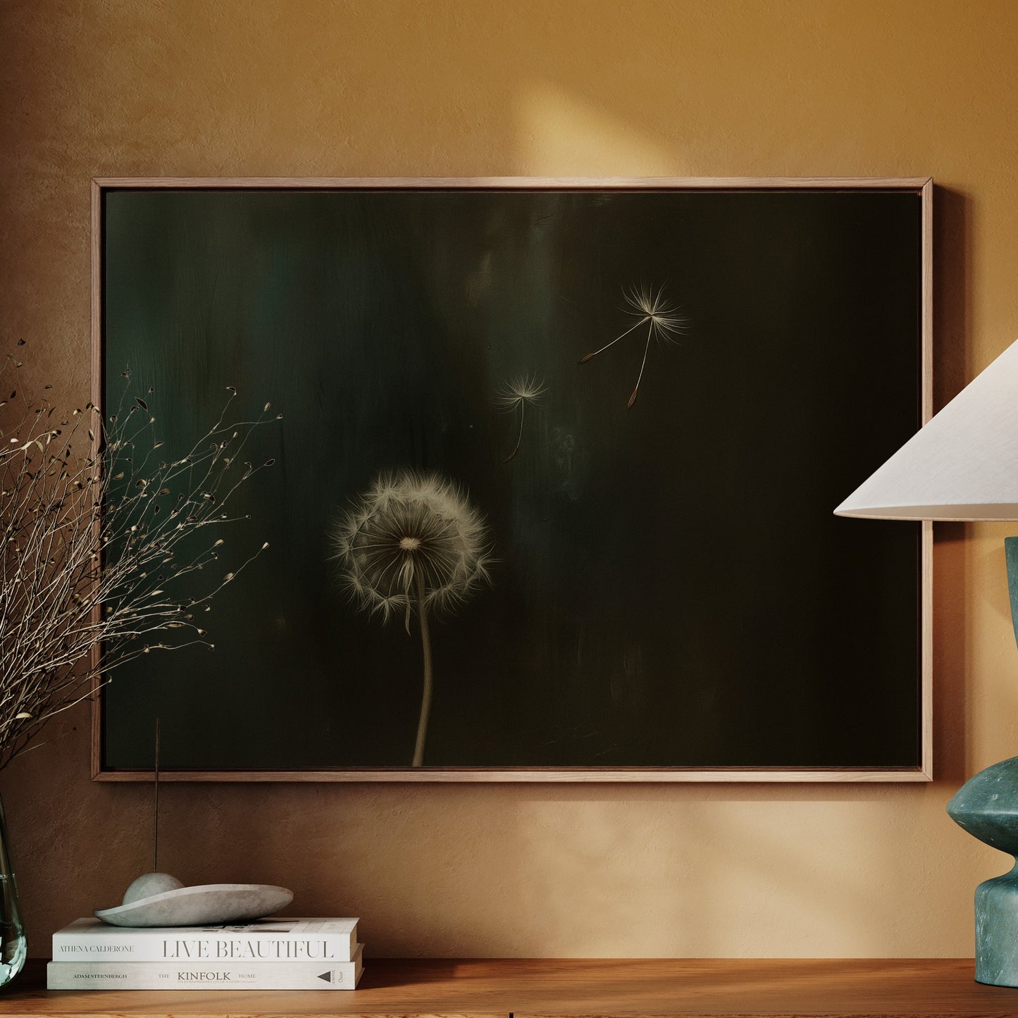 Whispers on the Wind Dandelion Print