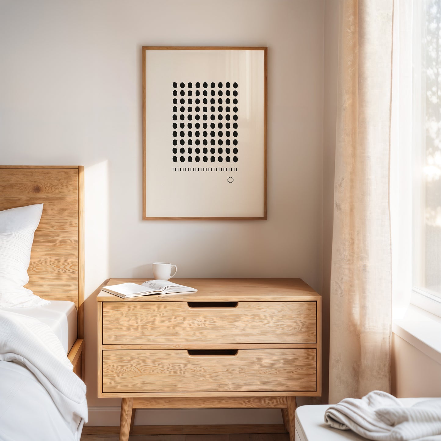 The Ninety-Nine and the One Minimalist Print