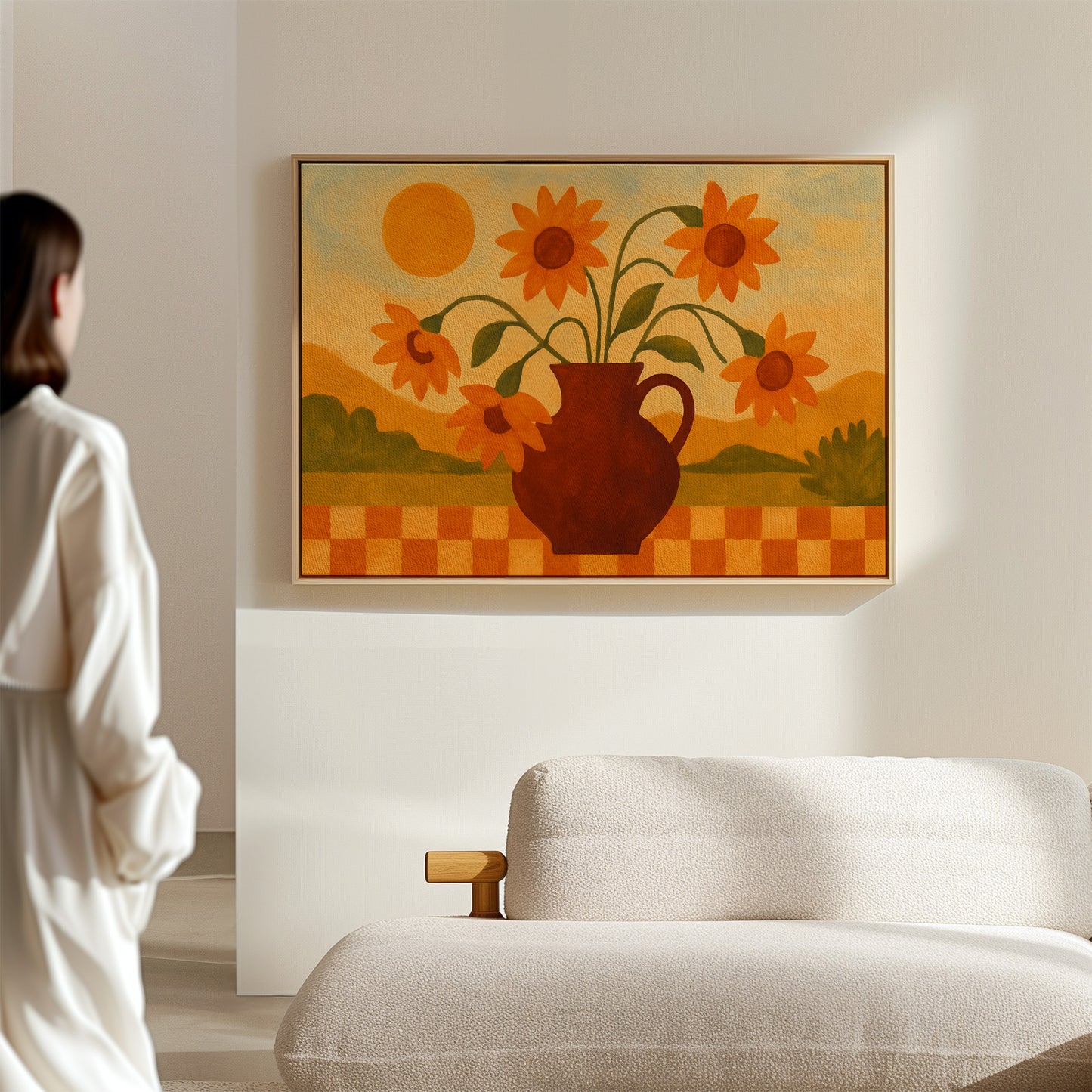 Sunflowers on a Golden Afternoon