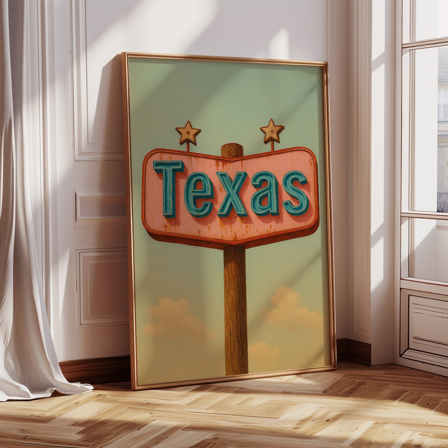 Texas Roadside – Where the Sky’s Bigger and the Signs Are Bolder