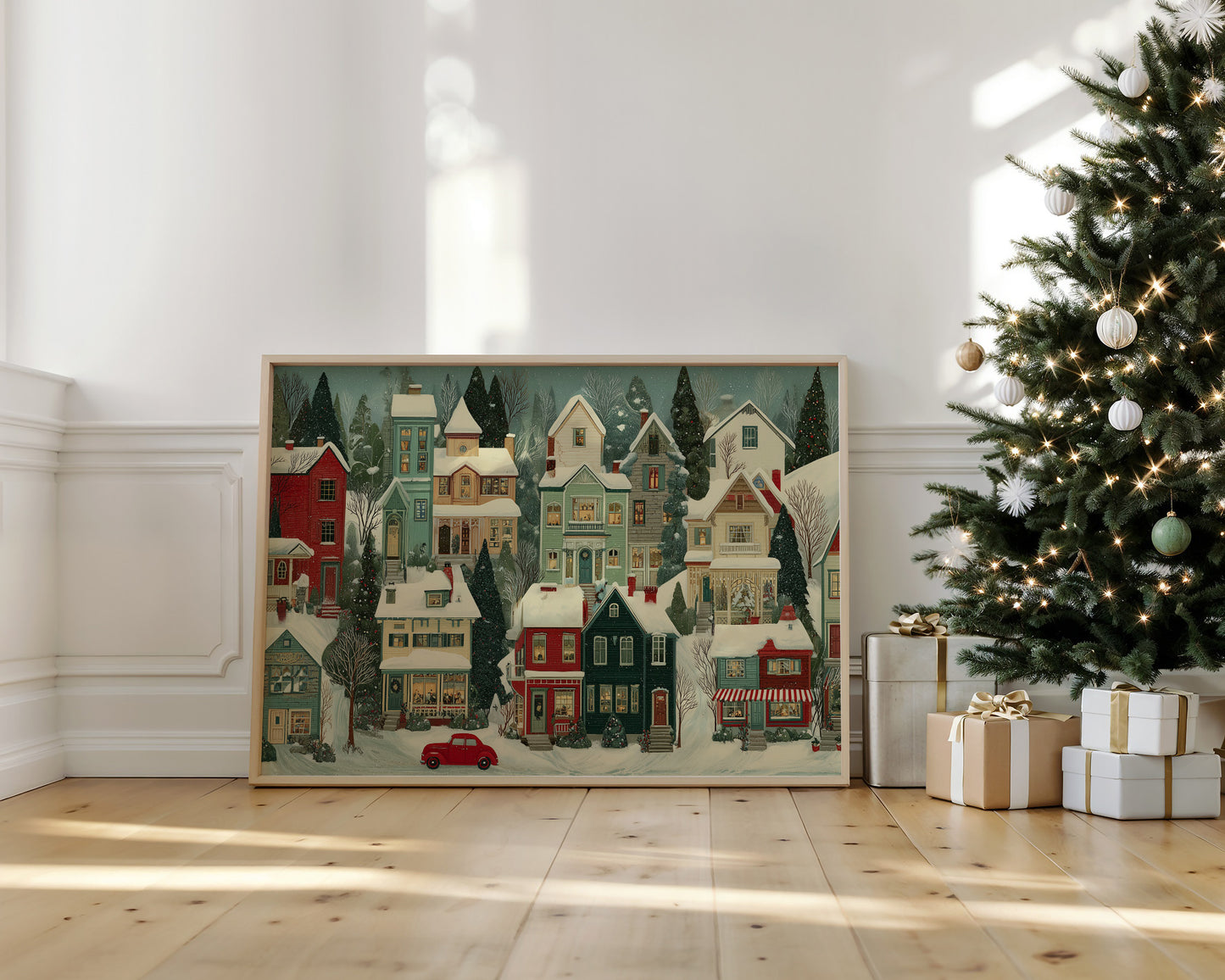 Snow Falls On Storybook Lane