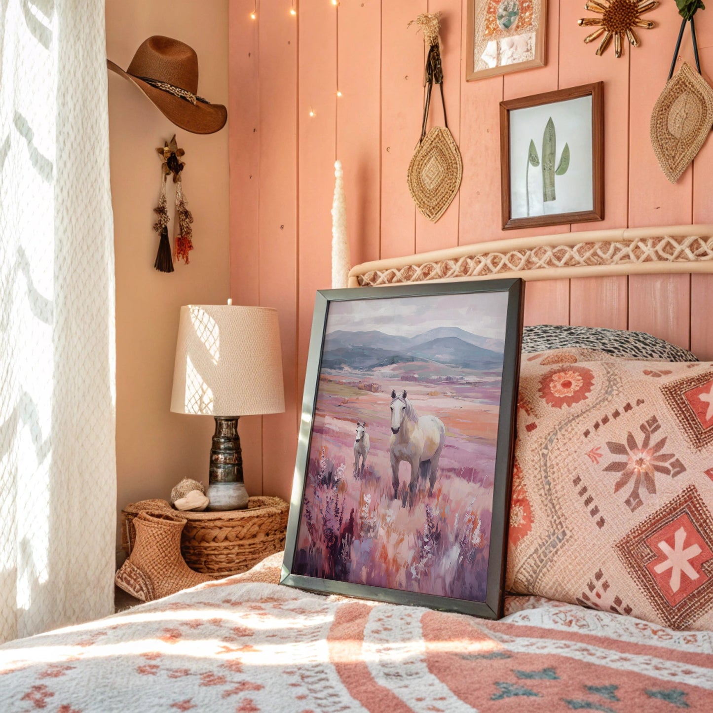 Wild Lavender Calls The Horses Home