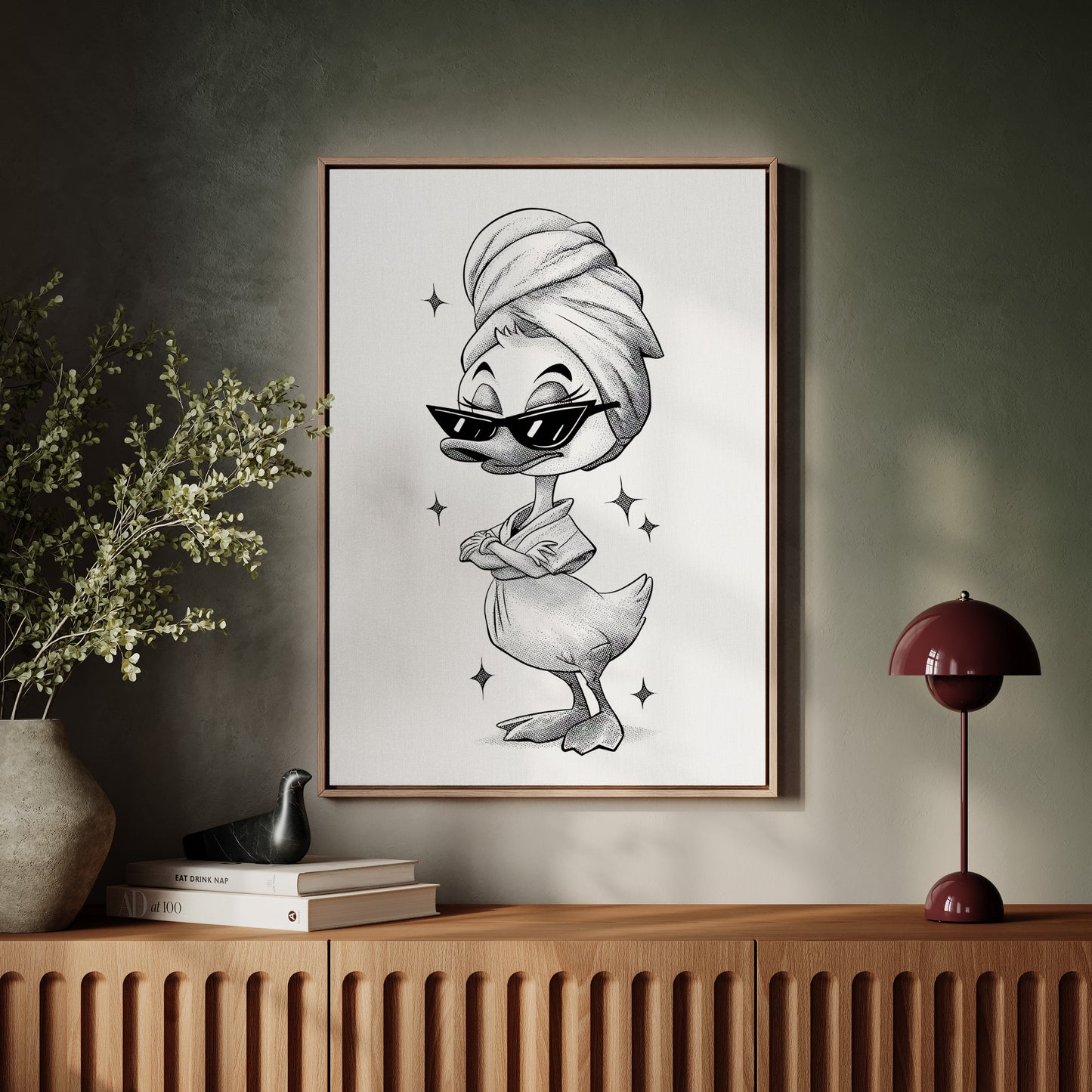 Glamour in Feathers