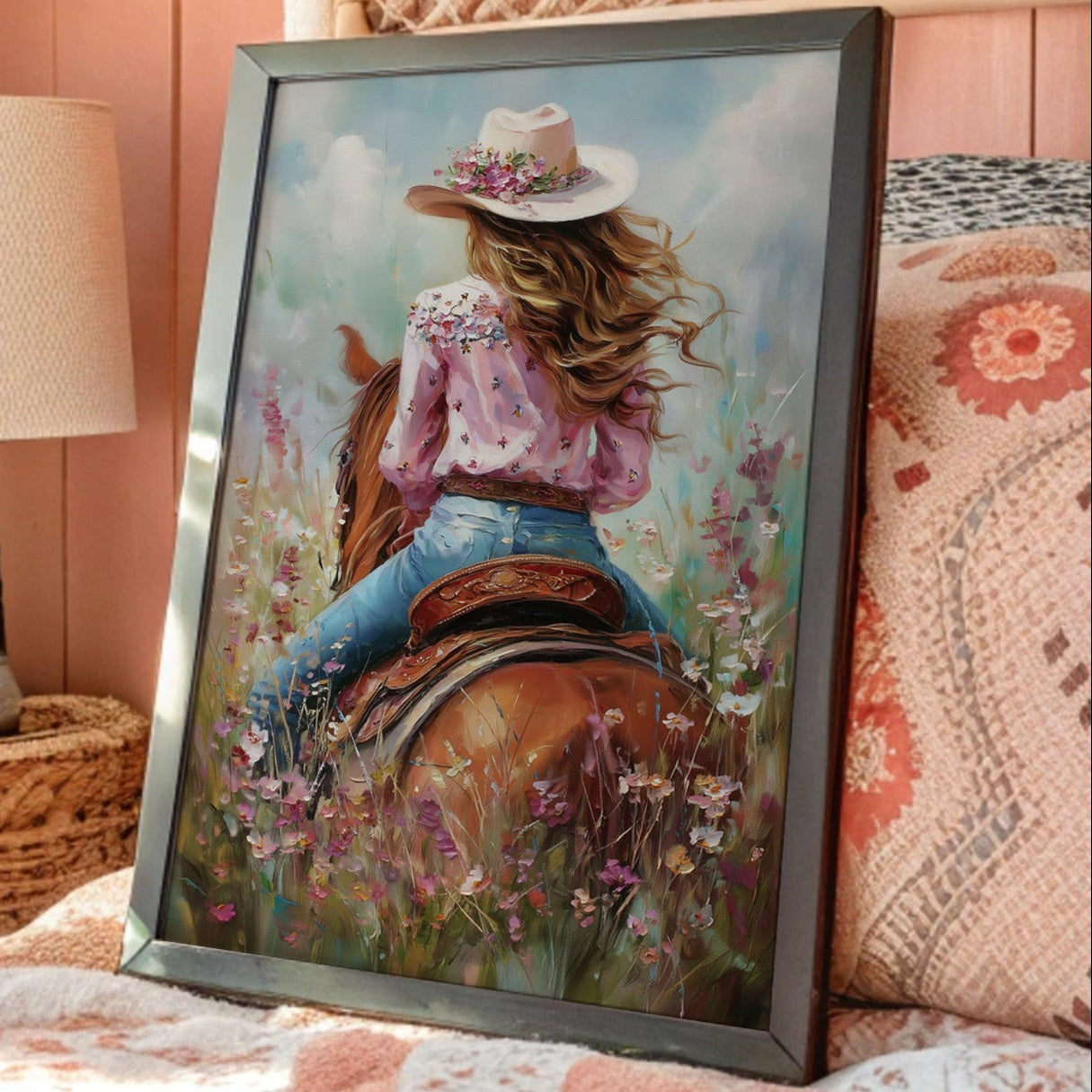 Wildflowers Dance Through Prairie Wind