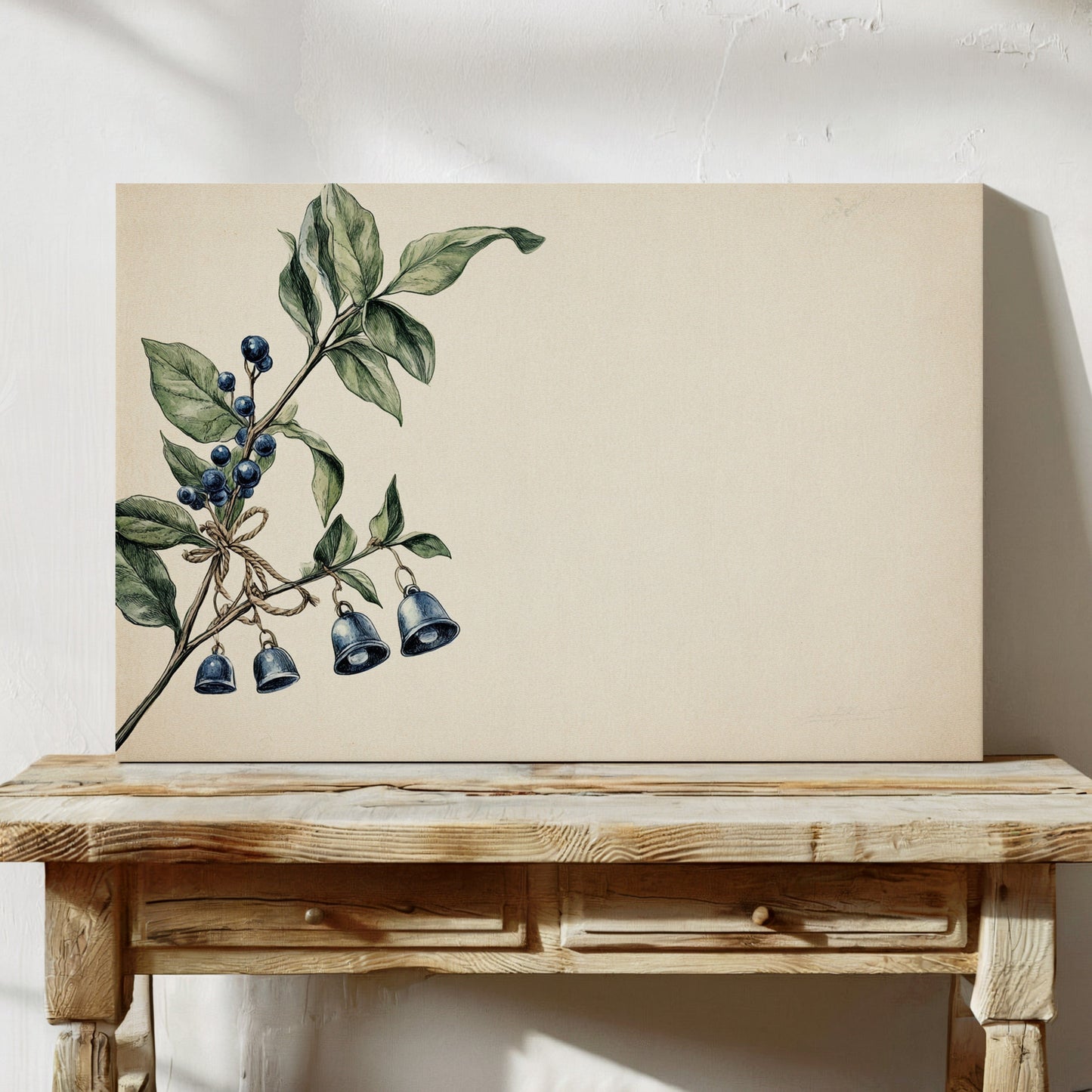 Winter Bells Ring Among Berries