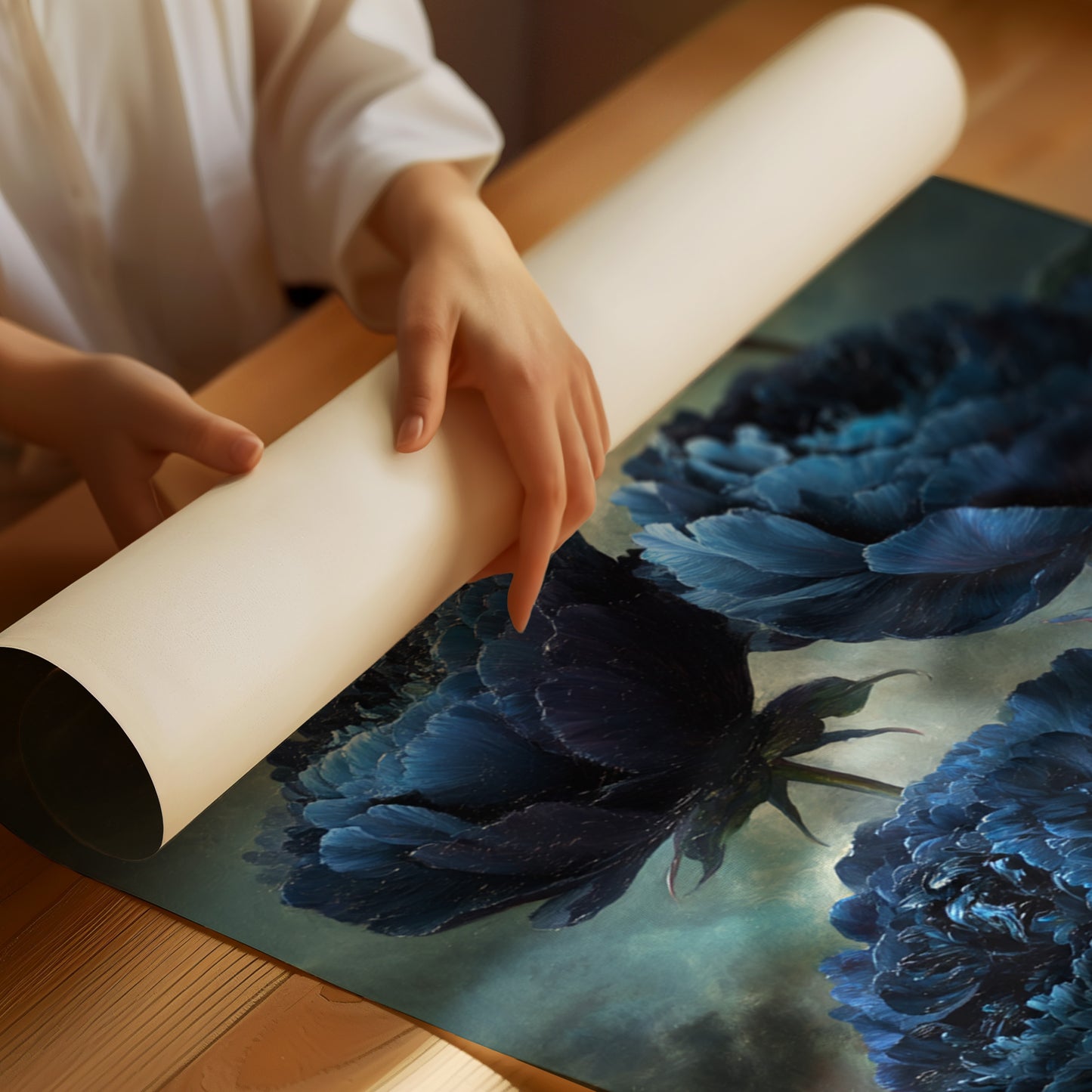 Midnight Blooms in Velvet Hues