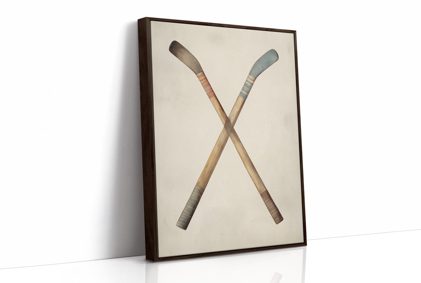 Crossed Sticks: Vintage Hockey Heritage
