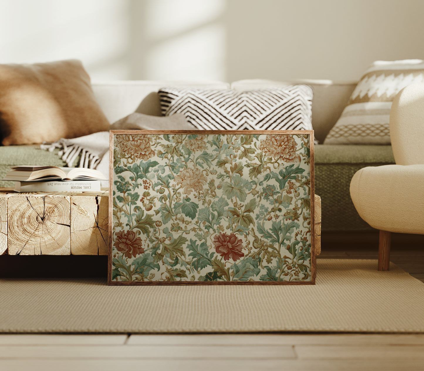 Vintage Blooms Meet Holiday Light