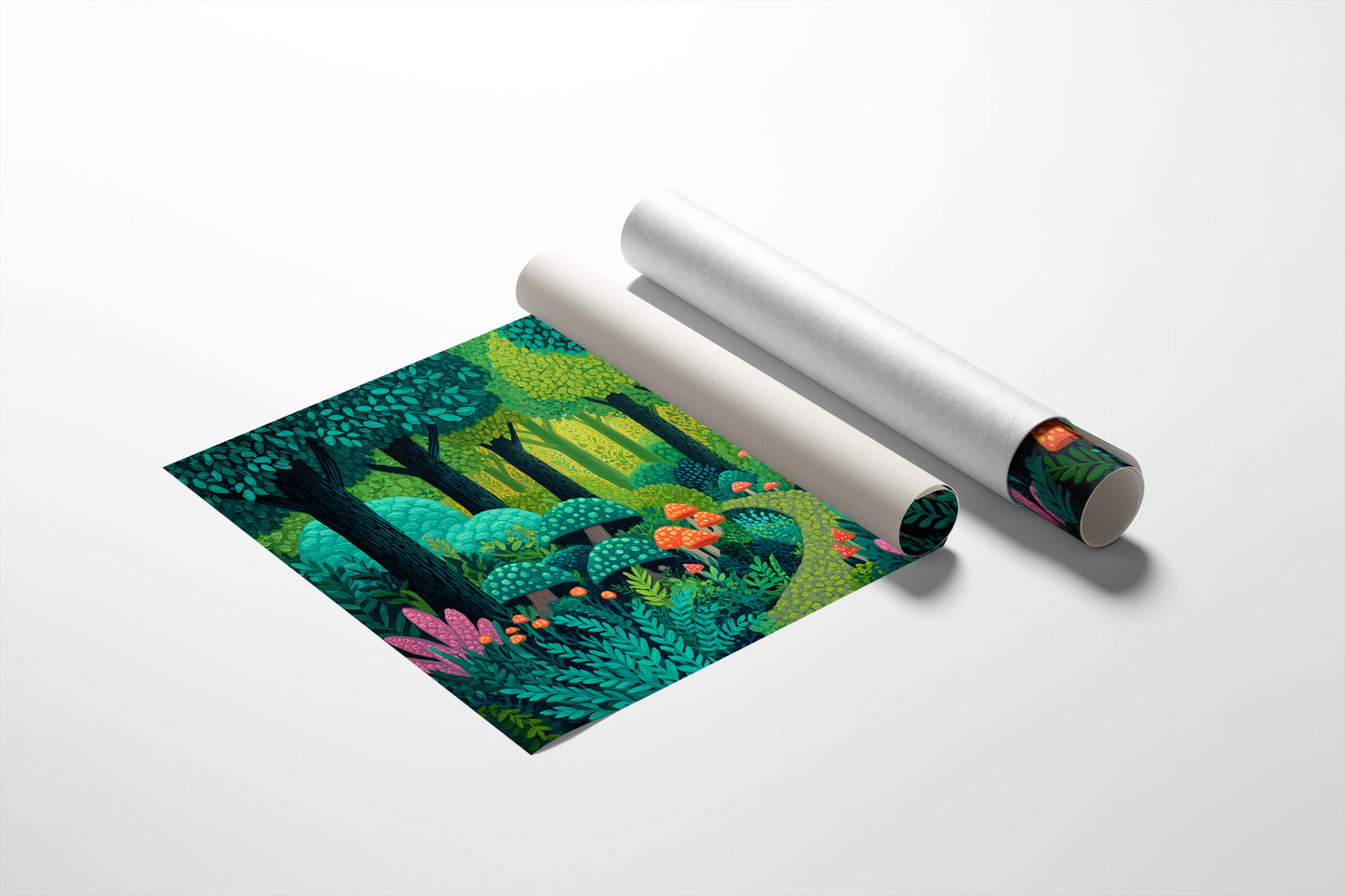 Secret Paths Between Magic Mushrooms