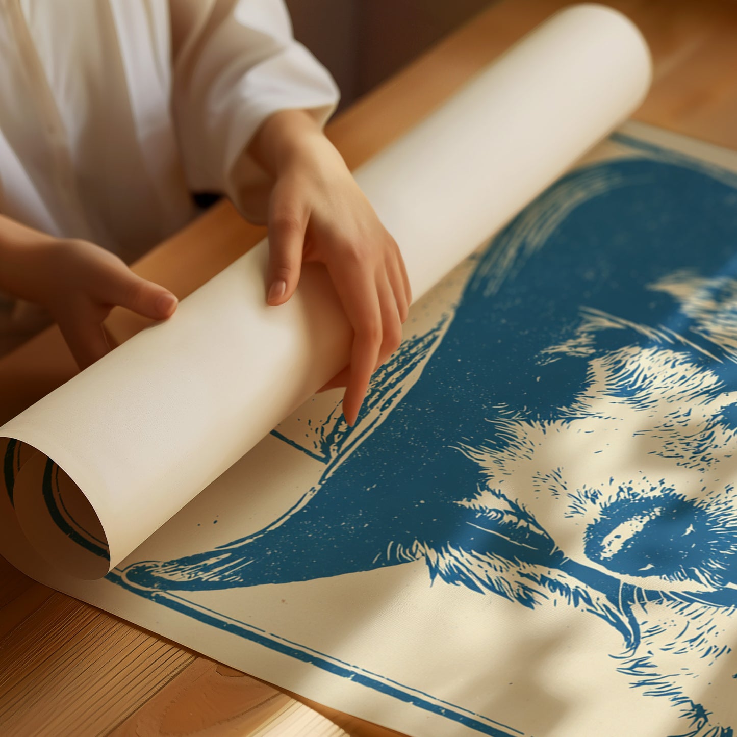 The Canine Cowboy Stands Proud