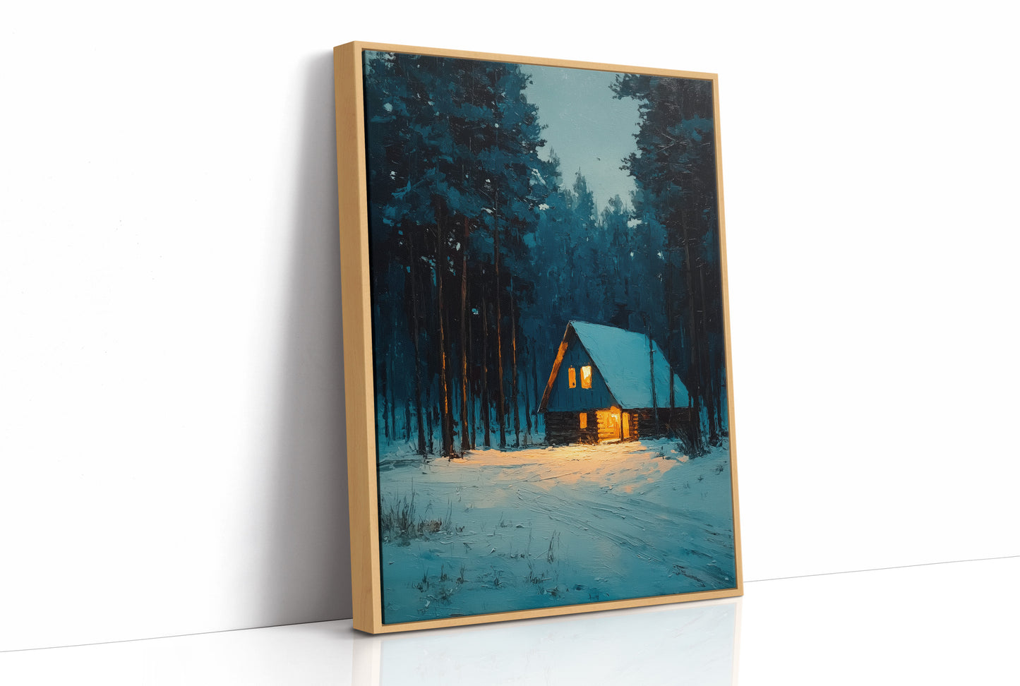 The A-Frame at Dusk