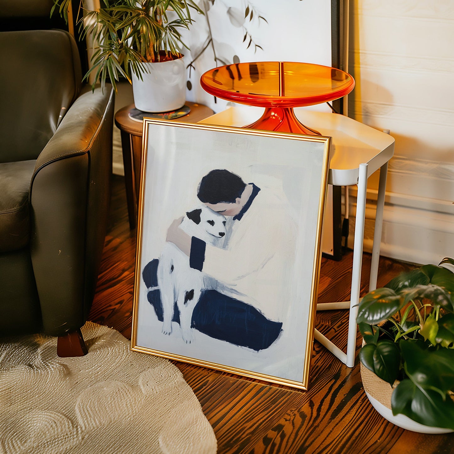 Quiet Moments With Spotted Friend