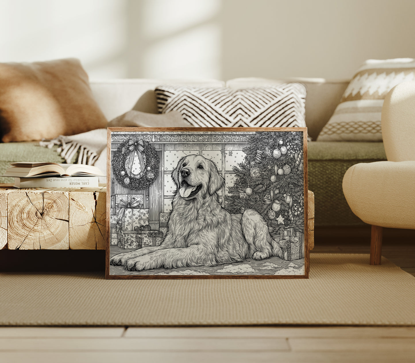 Winter's Faithful Friend Keeps Watch