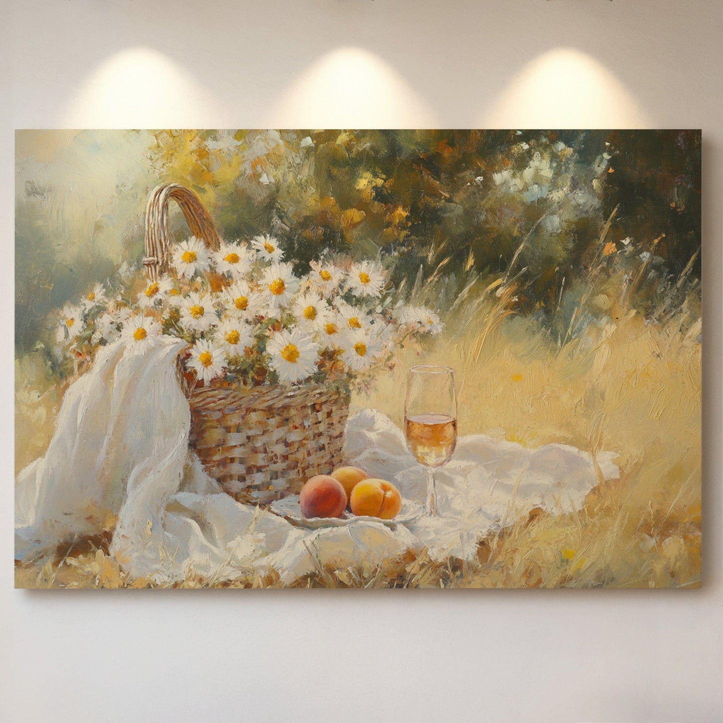 Summer Daisies And Golden Hours