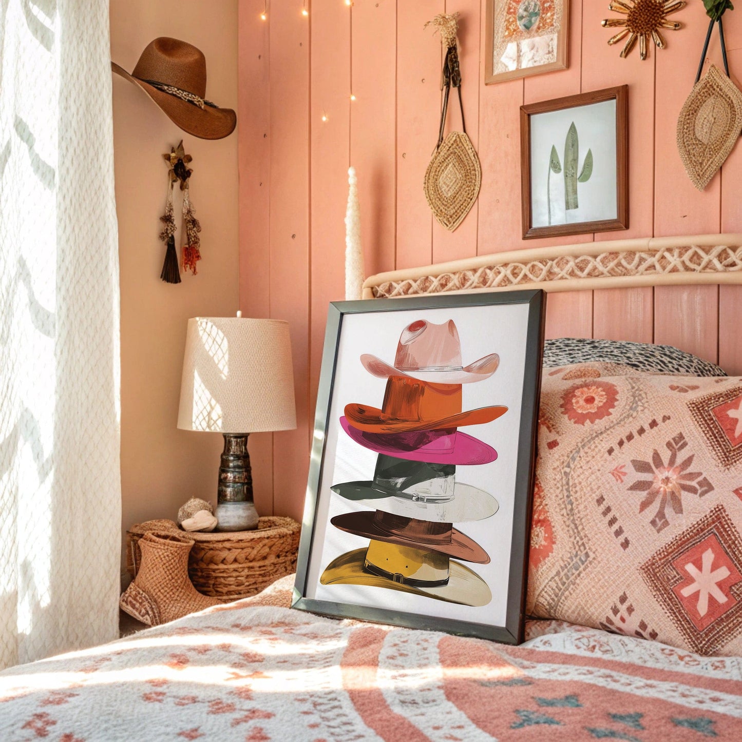 Stacked Stetsons Paint Western Stories