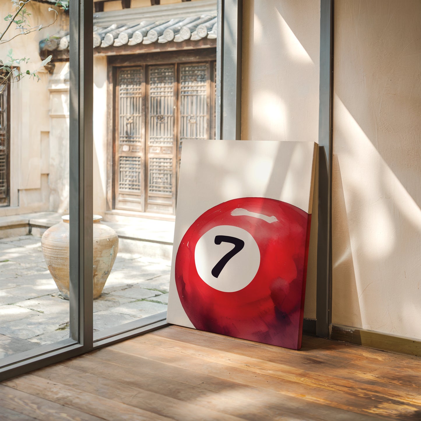 Lucky Seven Spins A Crimson Tale