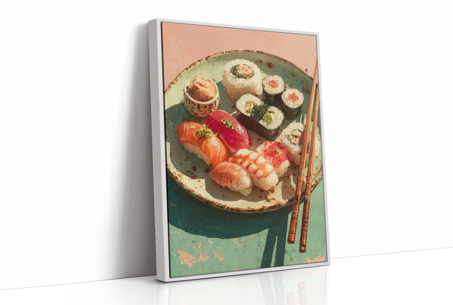 Sushi in Golden Light