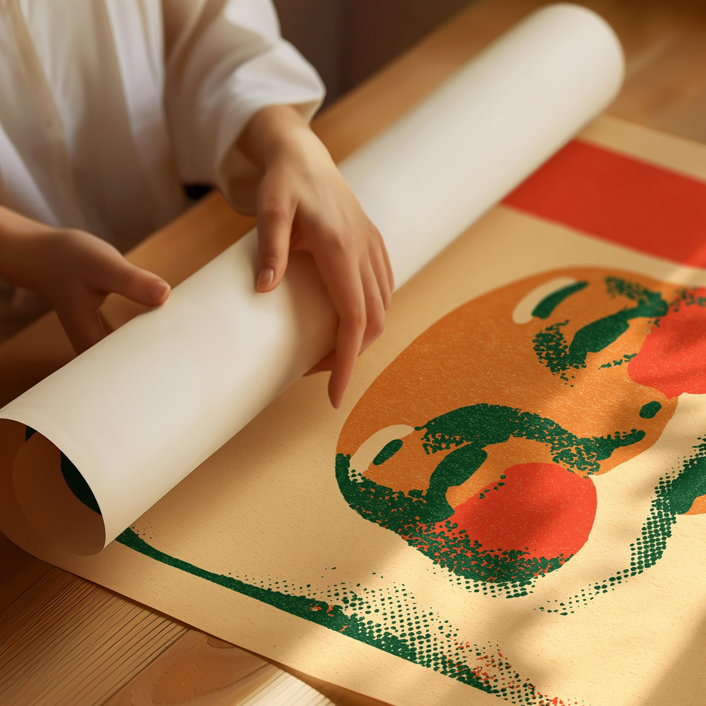 Merry Christmas Riso Santa