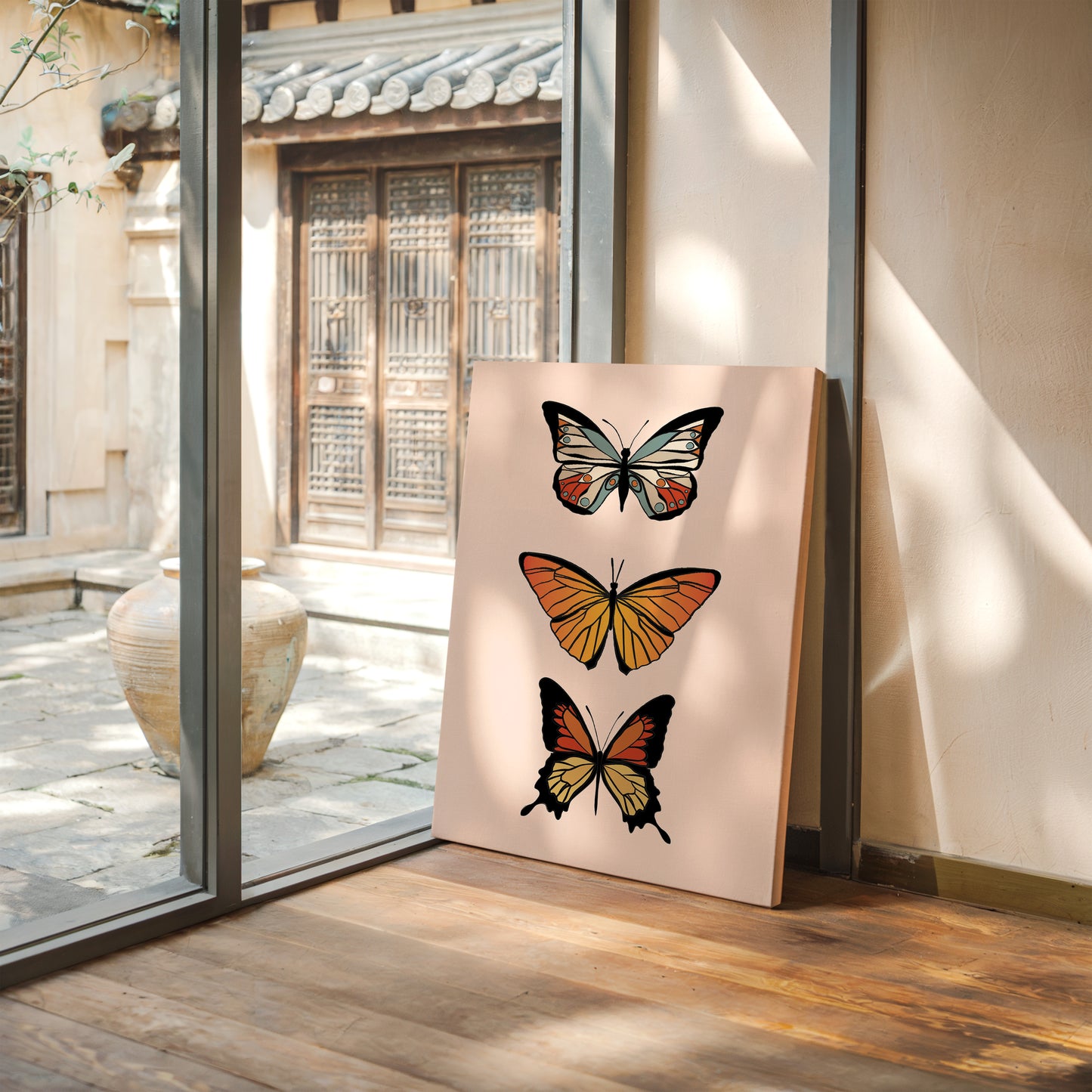 Three Wings Tell Summer Stories