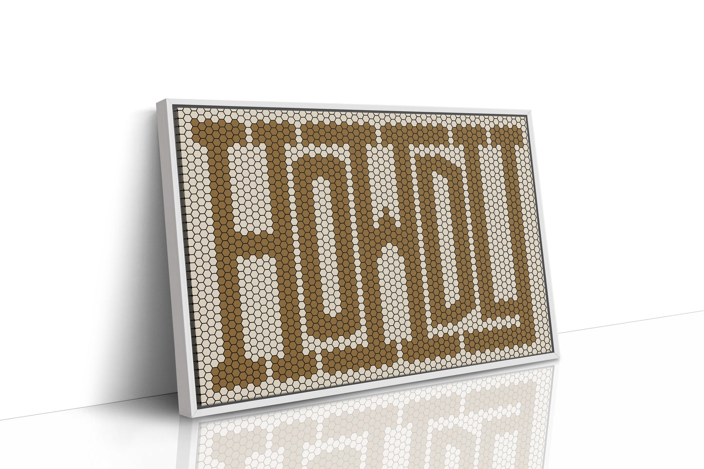 Howdy Western Mosaic Wall Greeting