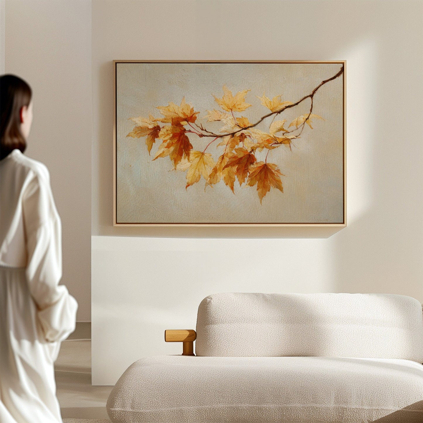 Maple Light Catches October's Glow