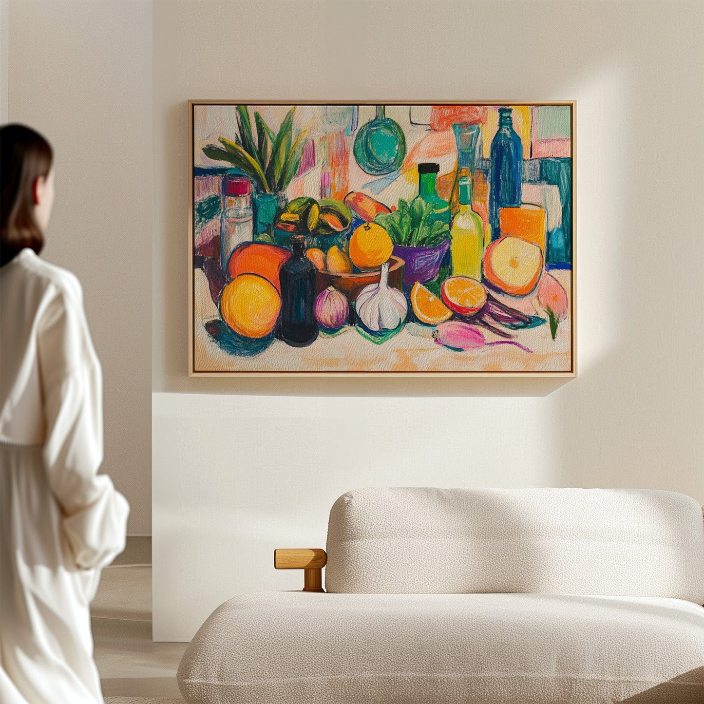 Citrus Dreams In Glass And Green