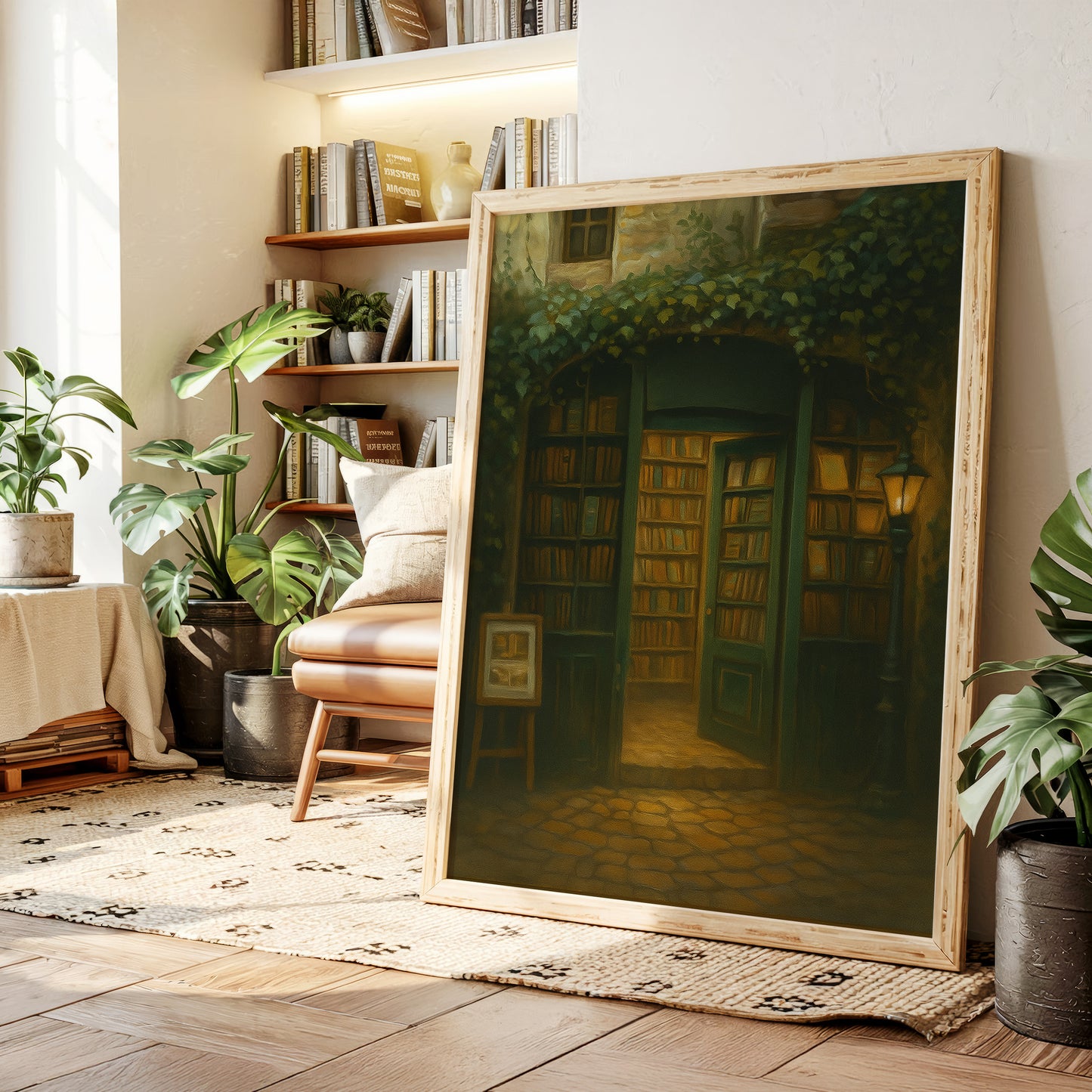 The Bookshop Beneath the Lantern Light