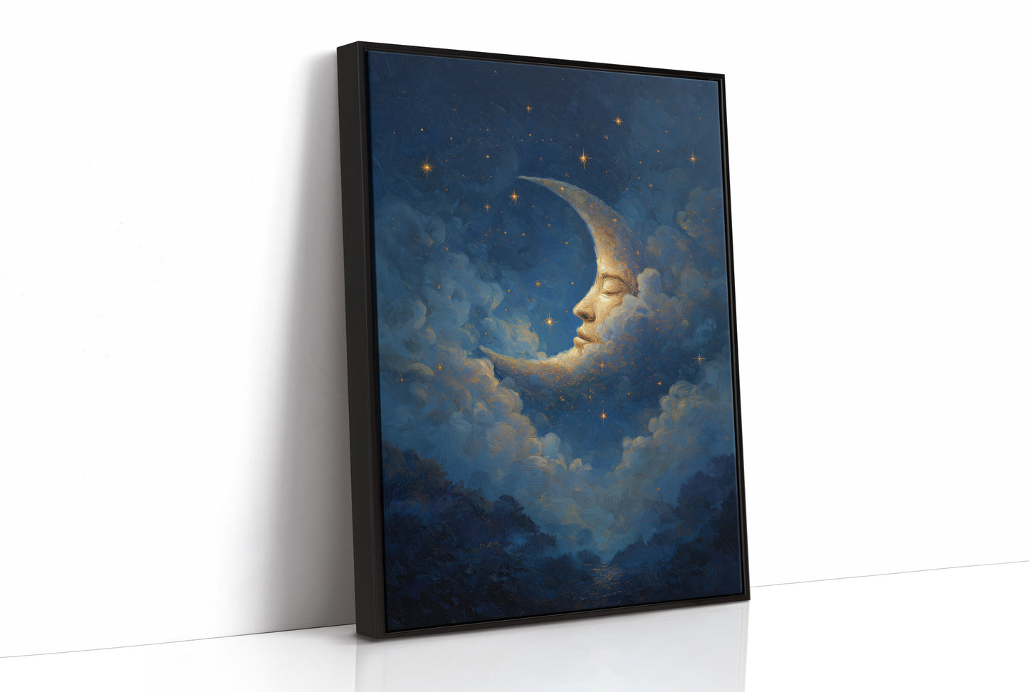 Crescent Dreams Among Midnight Stars